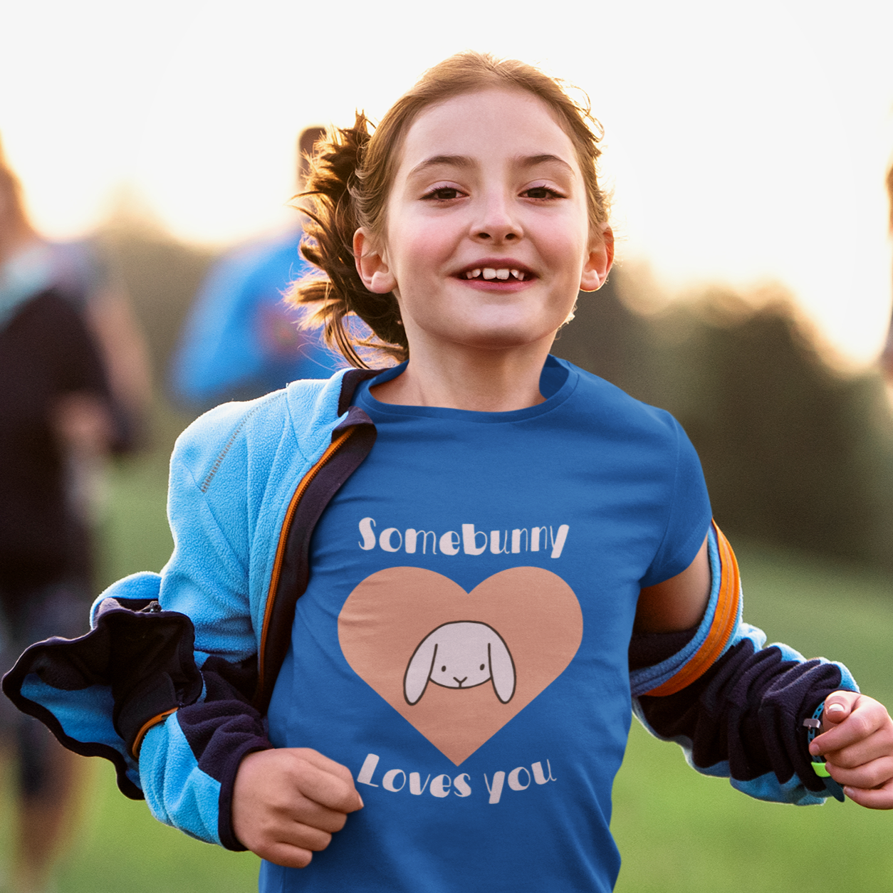 Somebunny Loves You Kids T Shirt